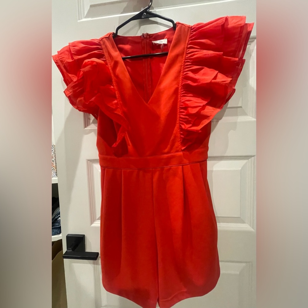 Red romper
